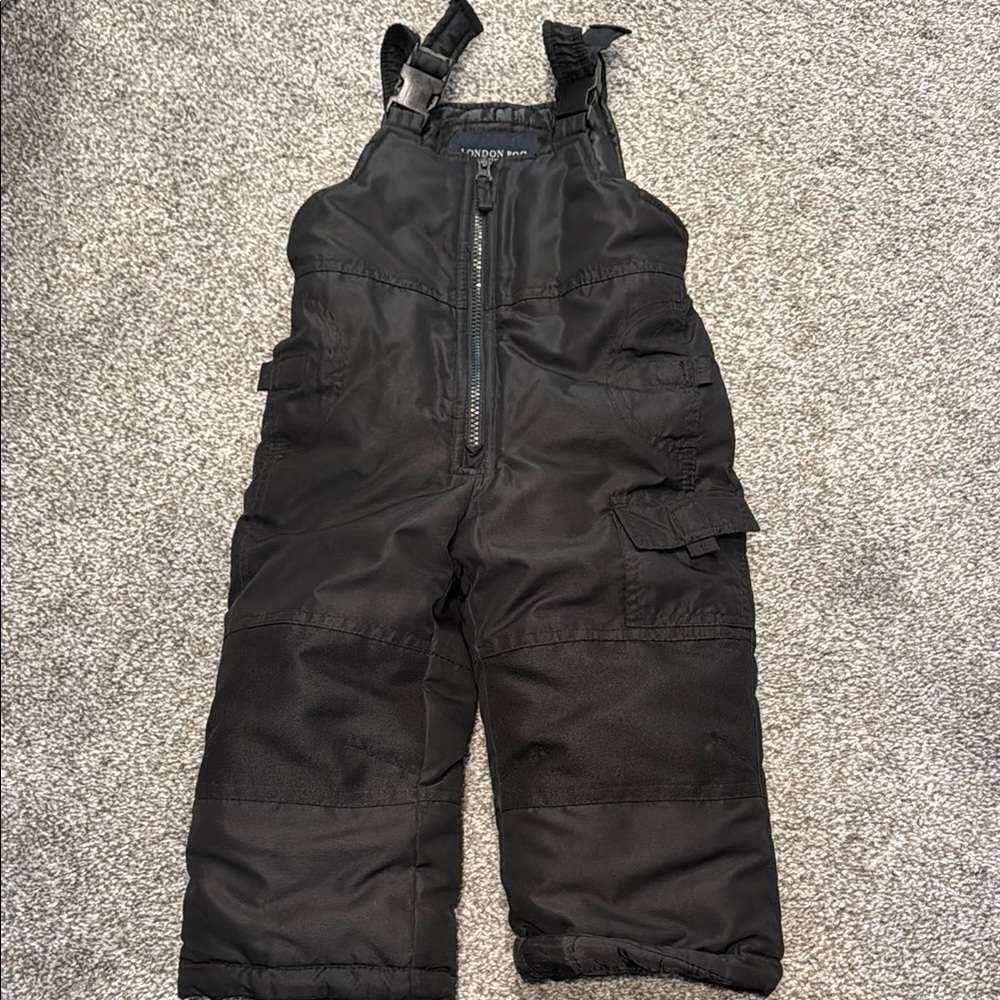 London Fog Kids Black Snow Pants
